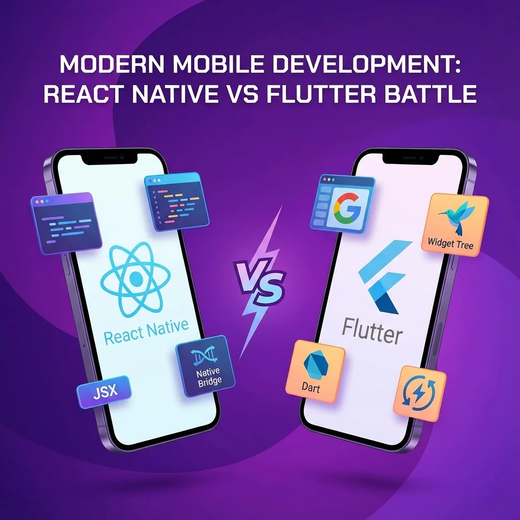 React Native vs Flutter: Битва 2025