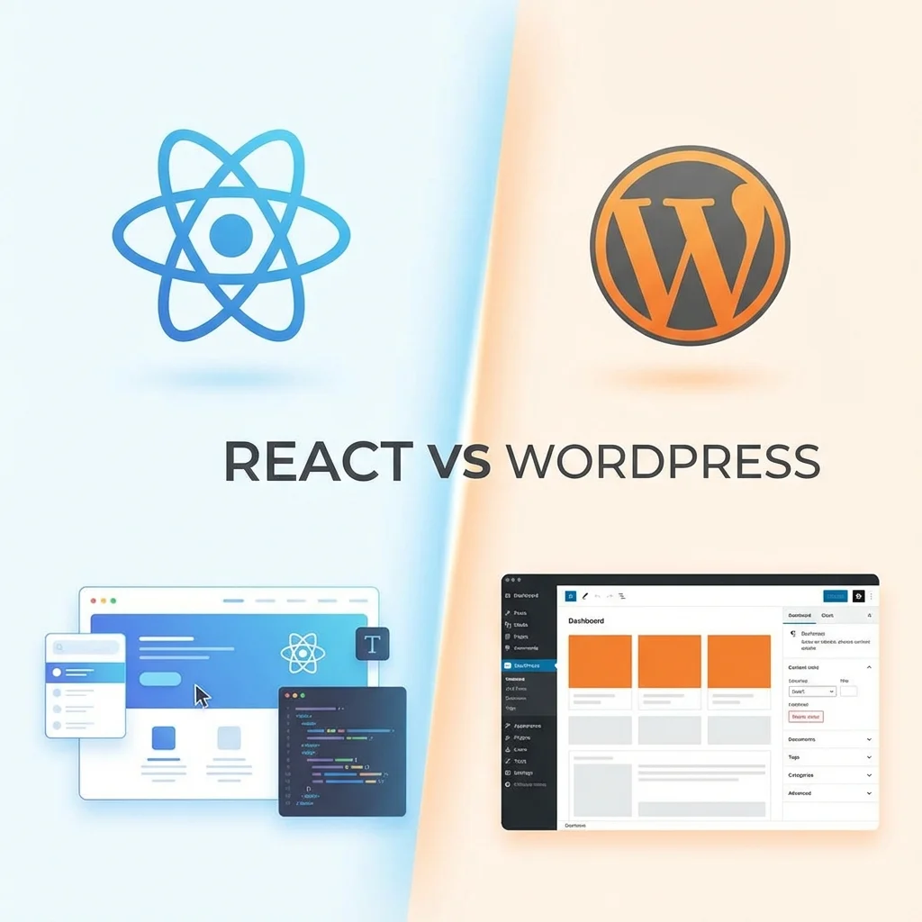 React vs WordPress: что выбрать для корпоративного сайта